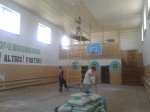 Реконструкция спортивного зала в СОШ с. Канавка.