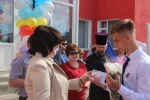 Вручение золотых знаков отличия ВФСК "ГТО" выпускникам 11-х классов.
