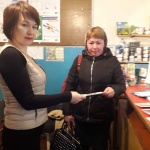 Специалисты УСПН Александрово – Гайского района  организовали выезд в пристанционный поселок с. Александров-Гай