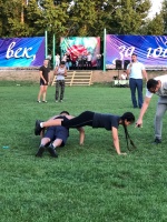 24 августа в Районном парке состоялся командный турнир по кроссфиту, посвящённый празднованию 45-летия Александрово-Гайского района.