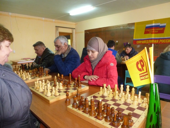 Командное первенство района по шахматам