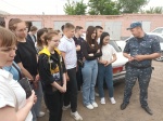 В рамках ранней профориентации в МО МВД России «Новоузенский» состоялся день открытых дверей для учеников МОУ СОШ № 1
