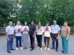 Торжественное вручение паспортов.