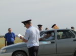 В Новоузенске прошел конкурс «Лучший водитель полиции»