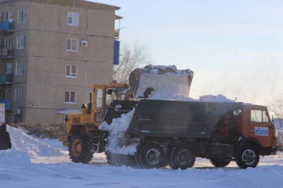 Очистка населенных пунктов и дорог от снега
