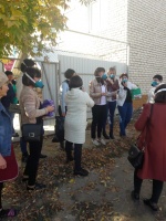 В УСПН Александрово – Гайского района прошла противопожарная тренировка