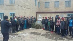 Сегодня у школы с. Новоалександровки состоялся митинг памяти