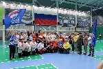 24 апреля "серебряные" волонтёры Центра социального обслуживания населения Александрово-Гайского района приняли участие в спортивном празднике "Серебряные волонтёры на активной волне"