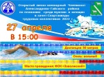 Открытый лично-командный Чемпионат Александрово-Гайского района по плаванию среди мужчин и женщин в зачет Спартакиады трудовых коллективов 2022 года
